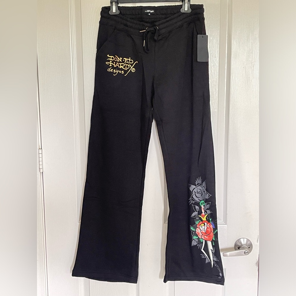 Ed Hardy sweatpants size M new with tags